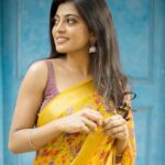 Anandhi Instagram – 💛 #yellow#saree#anandhi#kayalanandhi#kayalanandhi😍#stills#saree😍