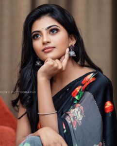 Anandhi Instagram - 📷 of Anandhi

@anandhikayal 
#black#saree#anadhi#kayalanandhi