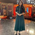 Ananya Instagram - 💚 Wearing: @alankaraboutique Wardrobe Consultant: @arjun_vasudevs HMUA: @jo_makeup_artist