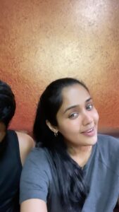 Ananya Instagram - Mounam swaramay……

🎤The cat’s eye singers 😝
@_arjungopal_ 

#malayalamsongs #duet #siblings #instagood #insta #reels #song #melody #indiansongs