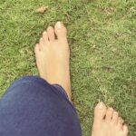Ananya Instagram - Little by little one walks far! #garden #barefoot #nature #beautifulevening