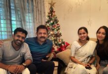 Ananya Instagram - Happy to meet this sweet family 💓💞.major missing @ahaana_krishna @_diyakrishna_ @hansikakrishna_