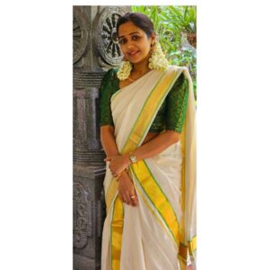 Ananya Instagram - Hare Krishna 🙏 wishing everyone a prosperous vishu 🥰 Happy vishu 🌼