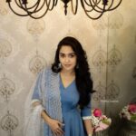 Ananya Instagram - Let the flowers hide, me shine and smile! Celebrating my womanhood!🌼🌼 @stylestoriesbypriyanka costume : @sheer.style accesories : @silver_andsalt Mua :@sajithandsujith 📸 @athul_krishna________