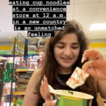 Ananya Agarwal Instagram - finding cup noodles without shrimp or beef is such a task in vietnam😵‍💫