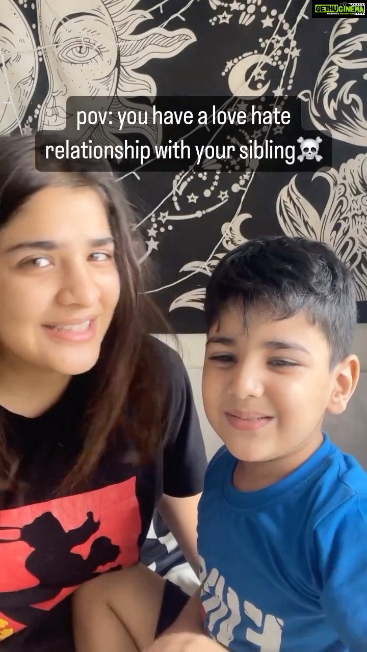 Ananya Agarwal Instagram - ahaan is annoying😭