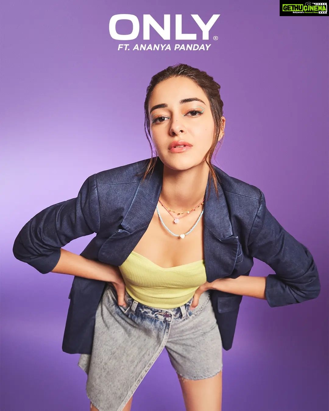 Ananya Panday Instagram - HOT RN: Poppin' hues, floral prints and dopamine trends from ONLY's summer '23 collection. #JoyfulExpression ππ€ with @ONLYIndia Swipe to check 'em all out! Get @ananyapanday 's look at an ONLY Store near you or on www.only.in ποΈ #ONLY #ONLYIndia #EverythingSummer #Summer #Outfit #Summertime #Summerfashion #ONLYthingiwantiseverything #ONLYxAnanyaPanday #AnanyaPanday #denim