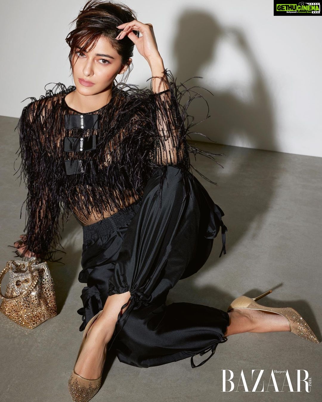 Ananya Panday Instagram - The SHAAN Capsule Collection by @JimmyChoo epitomizes modern glamour and extravagant style π€ #JimmyChoo @bazaarindia Editor: Nandini Bhalla (@nandinibhalla) Photographs: Taras Taraporvala (@taras84) Styling: Zunaili Malik (@zunailimalik) Make-up: Tanvi Chemburkar (@tanvichemburkar) Hair: Amit Thakur (@amitthakur_hair) Fashion Assistant: Jaishree Chhabra (@jaishreechhabra) Fashion Interns: Ishita Mahajan and Neha Khubchandani (@ishitaa.mahajan @neha.khub ) Production: P. Productions (@p.productions_)