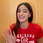 Ananya Panday Instagram - Be it relaxed holidays or intense workdays, I make sure that I never miss my workout. My secret? My workout goes with me wherever I go because walking is my workout! Join me and #MakeWalkingYourWorkout with the #SkechersGoWalkChallenge today! All you have to do is #GoWalk 10K steps a day for 7 days in a row and share the Pedometer or Google Fit app screenshot of your daily step count on your story! Don’t forget to tag me and @skechersperformanceindia and use #SkechersGoWalkChallenge #MakeWalkingYourWorkout and stand a chance to win amazing Skechers goodies daily and a pair of cool #SkechersGoWalk shoes on completing the entire 7 days challenge.