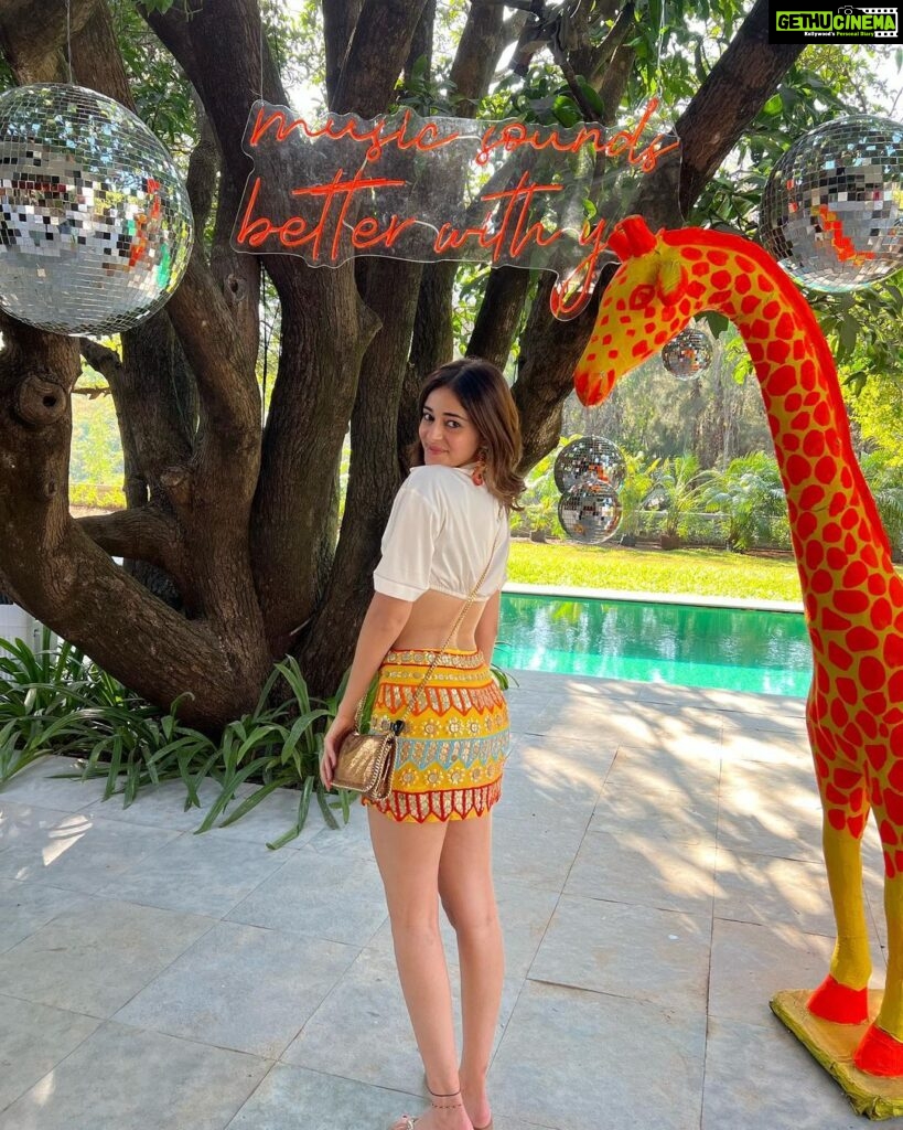 Ananya Panday Instagram - welcome to the jungle 🐅