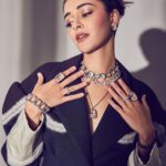 Ananya Panday Instagram – iced out 💎 for @swarovski 🤍