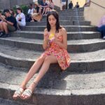 Ananya Panday Instagram - just a girl obsessed with lemon sorbet 🍋☀️🌊 Capri