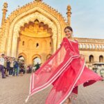Ananya Panday Instagram - Muskuraiye aap Lucknow mein hai 😊 #Liger is out day after!!!! and I cannot control my smile 😁😁😁😁😁 Lucknow, Uttar Pradesh