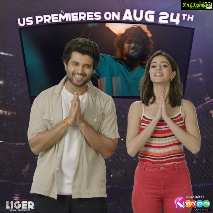 Ananya Panday Instagram - USAAAA! ❤️❤️❤️❤️ Bookings open now. #Liger