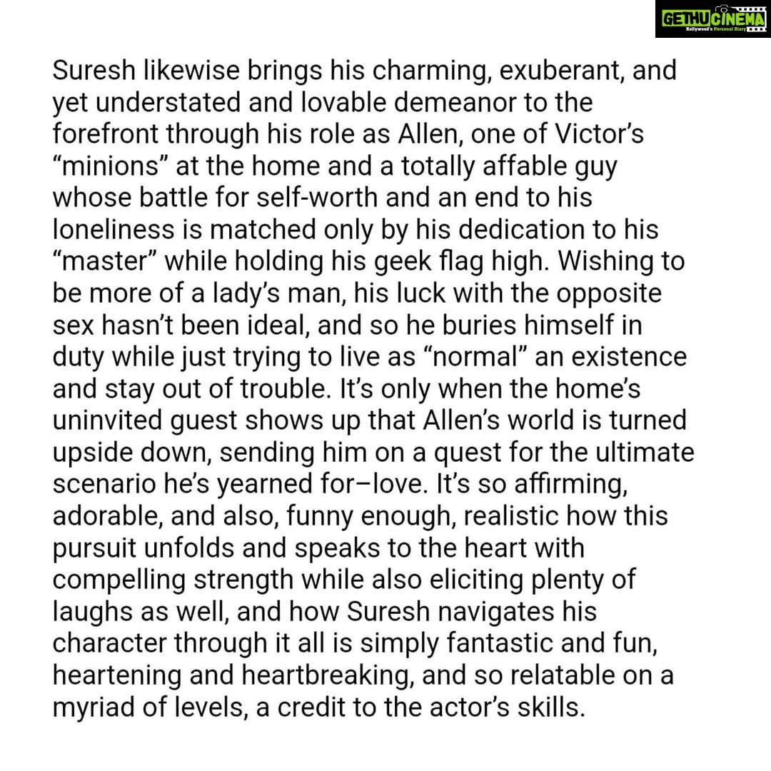 Anarkali Marikar Instagram - Gaganachari's first official review from CPIFF, Chicago. ❤