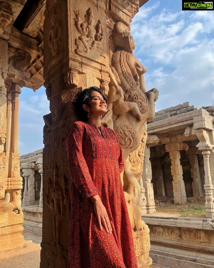Anarkali Marikar Instagram - ❤️ @klumbyprajinajaanaki outfit @joe_elize_joy styling Vitthala Temple