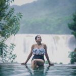 Anarkali Marikar Instagram - It was like a biggini shoot 🥴 @ameensabil photography 📸 From the magical infinity pool @stayrainforest ✨✨