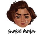 Anarkali Marikar Instagram - Changing my youtube logo into this. @adhidraws wouldn't stop making me look cute❤️ Thanks a lot man 🤗 #cartoon #caricature #anarkalimarikar #youtubelogodesign