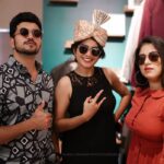 Anarkali Marikar Instagram – The cool gang in pattambi inaugurating @l.o.c__ 

@aparnathomas 
@iamjeevaa