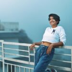 Anarkali Marikar Instagram – @squad_clothing_ 
BTS crop hoodie
@nithinnarayan 📸