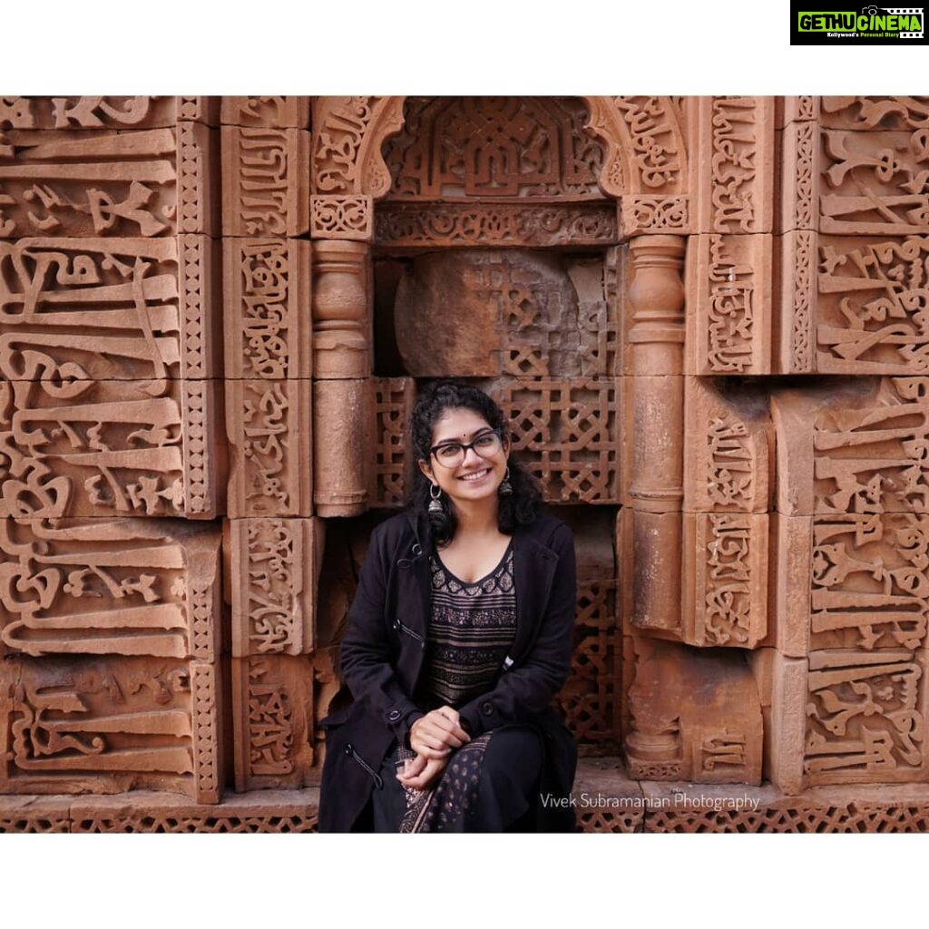 Anarkali Marikar Instagram - @vivek_subramanian_photography ❤️🔥 Qutub Minar