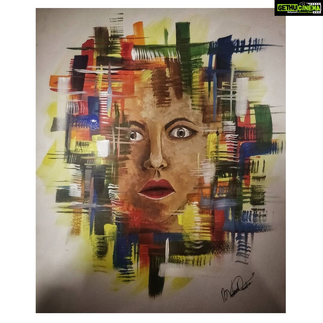 Anarkali Marikar Instagram - Today's day is special coz I drew this and orange is the New black is out guys!!!!