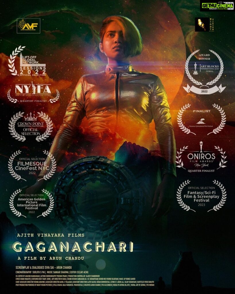 Anarkali Marikar Instagram - Gaganachaari slaying in the film festivals 🔥🔥 @arunchandu I can’t thank you enough for seeing the anyagrahajeevi in me! @sai_on_life @gokul.suresh @ajuvarghese @unrealpi
