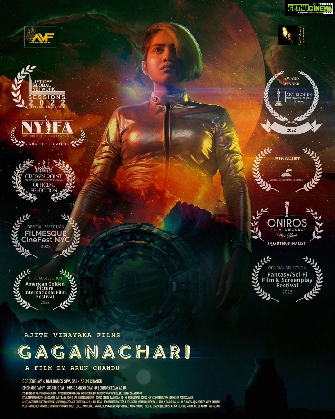 Anarkali Marikar Instagram - Gaganachaari slaying in the film festivals 🔥🔥 @arunchandu I can’t thank you enough for seeing the anyagrahajeevi in me! @sai_on_life @gokul.suresh @ajuvarghese @unrealpi