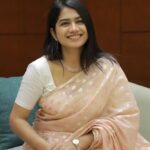 Anarkali Marikar Instagram - Just trying to be cute! 😬 @zalhaas saree @salih.mt 📸