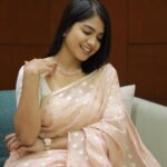 Anarkali Marikar Instagram - Just trying to be cute! 😬 @zalhaas saree @salih.mt 📸