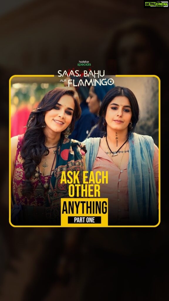Angira Dhar Instagram - A fun conversation with @angira, the Bahu in Saas, Bahu Aur Flamingo, swings from candid to serious in this exclusive episode of IMDb's Ask Each Other Anything 💛✨ 📍Catch the entire conversation through the link in bio! 🎬: Saas, Bahu Aur Flamingo | Disney+ Hotstar