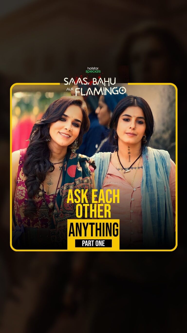 Angira Dhar Instagram - A fun conversation with @angira, the Bahu in Saas, Bahu Aur Flamingo, swings from candid to serious in this exclusive episode of IMDb's Ask Each Other Anything 💛✨ 📍Catch the entire conversation through the link in bio! 🎬: Saas, Bahu Aur Flamingo | Disney+ Hotstar