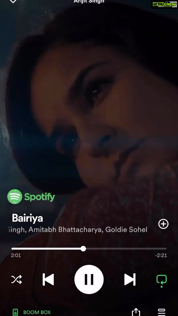 Angira Dhar Instagram - Someone’s face made it to @spotifyindia 😃 .. that’s another ☑️ on the bucket list! @sonymusicindia @arijitsingh @amitabhbhattacharyaofficial @goldiesohel @navjitbuttar @gurfatehpirzada
