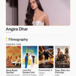 Angira Dhar Instagram – After receiving praise for her performance as Kajal in Saas, Bahu Aur Flamingo streaming on @disneyplushotstar , @angira leads this week’s IMDb’s Popular Indian Celebrities Feature. Here’s a look back at some of her performances that she is known for ✨💛

IMDb “Known for” is a space where you can find other notable work from your favourite artist all on their page on IMDb.com. As always, determined by fans! 💛

🎬:
Bang Baaja Baaraat | YouTube
Love Per Square Foot | Netflix
Commando 3 | Zee5
Saas, Bahu Aur Flamingo | Disney+ Hotstar