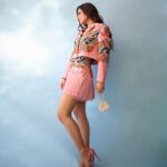 Angira Dhar Instagram - When you happy and you know it.. you just dance 🪩 …… like a flamingo 🦩 Stylist- @pranita.abhi Assistant- @yeshadattani Outfit- @_shrutisancheti Heels- @lodishoesindia Earrings- @iblamebeads @tas27 Rings- @bloome.in @the_bling_girll X @offbeatmediain Bag: @rubilxn Photographer- @thetiltedlens Hair: @savi.hair Makeup: @elishabmua