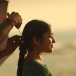 Anikha Instagram - i’ve been saving up these photos from the November of 2020. Satya has been with me for the past 2 years. Coming back to this set was always like family. Even thought i didn’t know a word in telugu ( i for some reason still don’t) i felt so loved and appreciated by each and everyone. The teamwork involved in this was crazy, continuous day and night shoots with rarely any breaks. ButtaBomma is out now on Netflix!!! Do watch it if you missed it in theatres