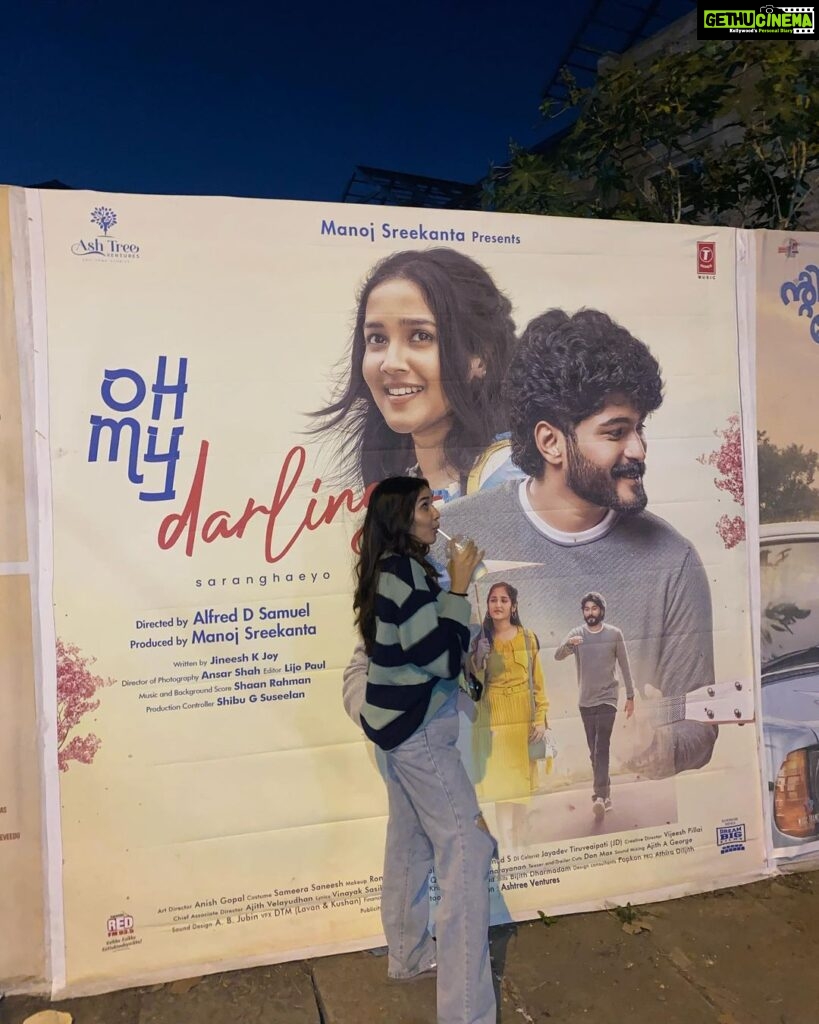 Anikha Instagram - oh my darling is out now in theatres near you!
