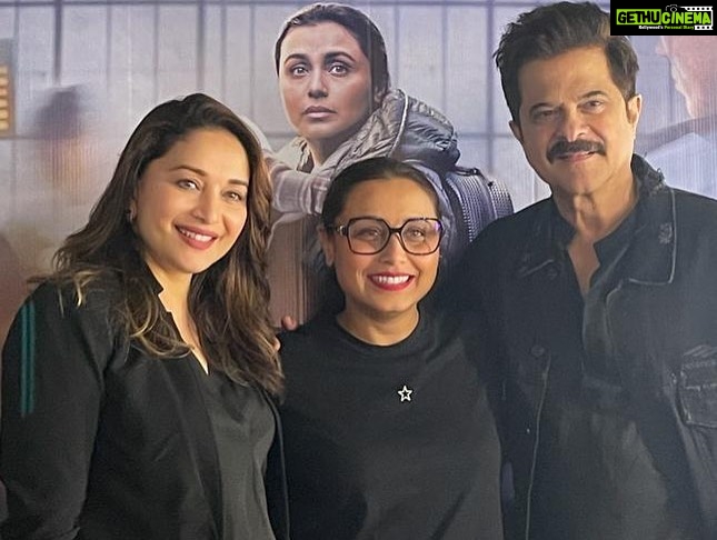 Anil Kapoor Instagram - Watching #MrsChatterjeeVsNorway last night was a humbling experience...This is easily one of Rani’s finest performances, and that's saying something! The story itself is beautiful and poignant, but Rani’s performance has made it superlative! I hope Rani sweeps all the awards for this pitch perfect performance.. Such a great job by the entire crew and cast of the film. Kudos! 👏👏 #RaniMukerji @anirbanbhattacharyaofficial @jimsarbhforreal @neena_gupta @zeestudiosofficial #EmmayEntertainment @ashhimachibber @onlyemmay @madhubhojwani @nikkhiladvani @shariq_patel @kaunsameer @rahulhanda_81 @itsamittrivedi @kausarmunir @zeemusiccompany @zeecinema