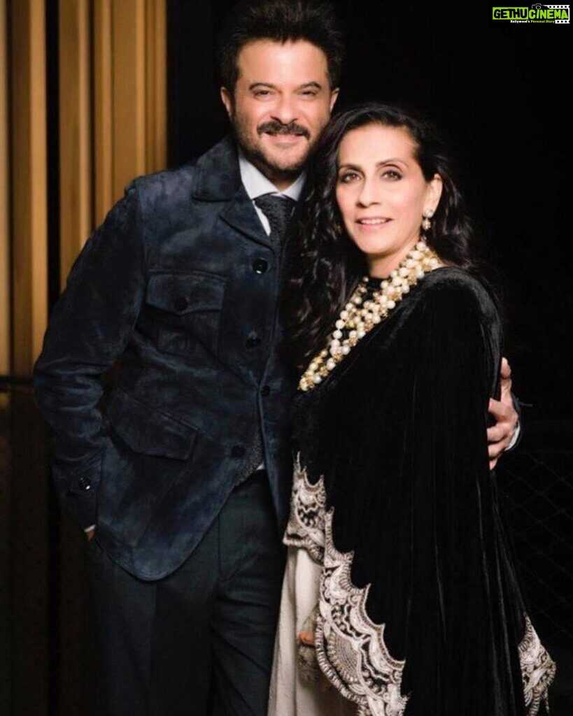Anil Kapoor Instagram - My biggest blessing was born today…my beautiful wife! Sunita, life with you has been nothing short of a dream. A dream that I'm lucky enough to live each day! Thank you for being my dream and my dream partner/friend/wife/girl, always and forever... Happy Birthday my love!! @kapoor.sunita ♥️