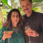Anil Kapoor Instagram – Cheers to another year around the sun with my life ❤️ @kapoor.sunita 

Thank you all for the love, warmth and wishes! Truly overwhelmed!