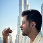 Anil Kapoor Instagram - I seem to have a cosmic connection with #dubai . Something (or the other) keeps pulling me back here and I'm not complaining! Dubai, United Arab Emirates