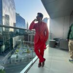 Anil Kapoor Instagram - The colour of the day is RED for the @malabargoldanddiamonds Store Launch in Sharjah! Dubai, United Arab Emirates