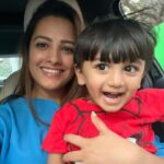 Anita Hassanandani Instagram - A party of #2 cos I left a birthday party of 50 as Aaru Paruuuuu is petrified of mascots! I’m sure he’ll get over it ✨ My Jaanannuuuuu 😍