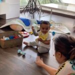 Anita Hassanandani Instagram – A little tip for all the moms in the world.
On the days you feel weak uninspired dull rejected demotivated less happy useless unfit low on energy just scroll through your old videos!!!! And if you’ve not taken any it’s time to start NOW! 
It’s suchhaaaa uplift in life you can’t even imagine 
My reason to shine smile and all things happy!!! 
My one and only love my son my Aaruuuuuuuu 🤍
