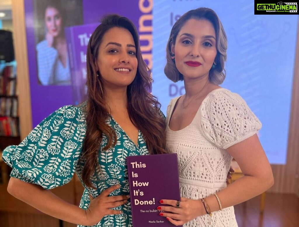 Anita Hassanandani Instagram - Congratulations darling @neelusarkarofficial I highly recommend "This Is How It’s Done - The no bullsh*t edition" by Neelu Sarkar! This book is a treasure trove of practical wisdom, and there's one part that truly stood out to me was FAITH! Having faith is so essential …. This sure has had a profound impact on my life, bringing me clarity and guiding me towards better decision- making. Outfit @ahiclothing
