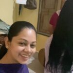 Anitha Sampath Instagram - Lot of people ask me about my nourished thick hair. This is from where the good hair came.. appa family genes.😀 Poombuhar