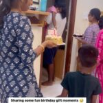 Anitha Sampath Instagram – Thank u so much for all the love and wishes for my birthday thangams😍 sorry silarku reply panen silarku pana mudila.. full vlog in our channel.link in bio

By the way, this video is definitely not a show off one..just sharing my memorable fun family moments with u..😍

And as usual we visited my mom home and met my cousins and relatives there❤️endha nalla nala irundhalum family members kooda veetlaye irukradhu dhan engaluku sandhosham.

We love to collect memories with our family members and we cherish our family life❤️

Thanking @itsme_pg praba for being my bestest friend❤️and showering immense love😘

And special thanks to @makeupby_rinu for the 12am visit with cake… and @deepoo_designers for the surprise costume. 昆德拉图尔
