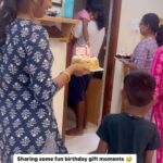 Anitha Sampath Instagram - Thank u so much for all the love and wishes for my birthday thangams😍 sorry silarku reply panen silarku pana mudila.. full vlog in our channel.link in bio By the way, this video is definitely not a show off one..just sharing my memorable fun family moments with u..😍 And as usual we visited my mom home and met my cousins and relatives there❤️endha nalla nala irundhalum family members kooda veetlaye irukradhu dhan engaluku sandhosham. We love to collect memories with our family members and we cherish our family life❤️ Thanking @itsme_pg praba for being my bestest friend❤️and showering immense love😘 And special thanks to @makeupby_rinu for the 12am visit with cake… and @deepoo_designers for the surprise costume. 昆德拉图尔