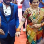 Anitha Sampath Instagram - Makeup Seminar @ajay_artistry Organised @trichy_cc Costume @kanika_rental_studio Jewellery @mokshe_bridal_jewellery @sribridalcollections @shimmabridalcollection Videography @yazhini_clicks