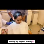 Anitha Sampath Instagram - My aligners journey started like this…i wanted to correct my unaligned tooth in front. It always bothered me in every open smile. (Photoshoots la photographer open smile pana sonna…enaku oru pallu nala irukadhu nan sirika maten nu soliduven.this happens in every shoot😂) At the same time, i dint want to go with metal braces as it will be visible on screen and disturb my shoots. For the past 2 years, i was thinking to go for invisible aligners but confused whether this will suit me or not. Finally @amaramedaesthetics (porur) @drpriyaprabhakar_ mam explained how easy it is to wear and remove when we want..and gave me confidence on it’s efficiency. Finally started my journey 😀 and still on process.hoping for a confident smile in few more days. Heartfelt thanks mam☺️ @amaramedaesthetics #anithasampath #dentalcare #amaramedaesthetics